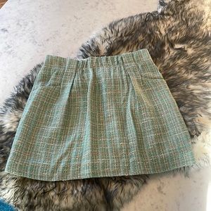 J. Crew NWT tweed skirt